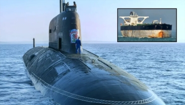 যুক্তরাষ্ট্রের তাড়া করা তেলের ট্যাংকার রক্ষায় সাবমেরিন পাঠালো রাশিয়া